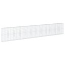 Gabionkurv med deksel 1200x50x200 cm galvanisert jern