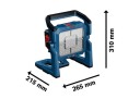 Bosch 18V GLI 5000 Lm LED Arbeidslampe Solo