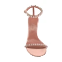 Amina Muaddi, Dame, Sko, Rosa, 39 1/2 EU,