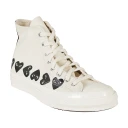 Comme des Garçons Play Herre Sko Hvit 43 EU,