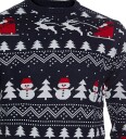 Happy Seasons The Stylish Christmas Jumper Navy   Blue   146 152