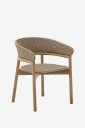 Kave Home   Utestol   arinella 2 pakning   Brun