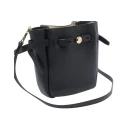 Tory Burch Kira Diamond Quilt Skulderveske Svart med Justerbar Reim