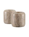 Hera lyslykt beige 2 pakning