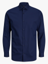 Jack and Jones Parker Shirt Long Sleeve Blå XL