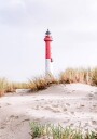 Beach Lighthouse Plakat Plakat / 70x100cm