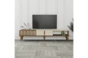 Lissione Tv-benk 180 cm - Valnøtt/Beige