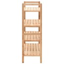 vidaXL Skohylle heltre valn?tt 69x26x81 cm