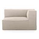 Ferm Living Catena Sofa Armrest Right L401   Wool Boucle   Natural