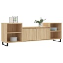 vidaXL TV-benk sonoma eik 160x35x55 cm konstruert tre 8721012113909