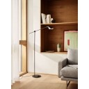 Fritz Hansen MS Series MS011 Gulvlampe Black PVD