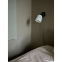 New Works Material Vegglampe Natural Oak