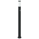 vidaXL Pullertlampe med sensor 110 cm rustfritt stål IP44