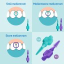 TePe EasyFit Mellomromsbørste Small/Medium 20 stk.