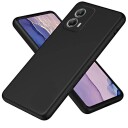 EIDERWOOD Motorola Moto G53 Liquid Silikon Deksel - Svart