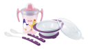 Nuk Learn To Eat Set Purple