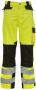 Elka Synlighetsbukser 082404r Gul/svart Str. XL