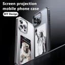iPhone 14 Pro DIY E-InkCase NFC-deksel svart