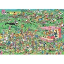 Jan van Haasteren Ascot Horse Racing Puslespill 1000 Brikker