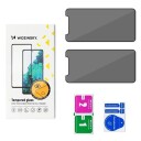 Wozinsky Privacy Glass Tempered Glass Privatizing For Xiaomi Redmi Note 14S 2 Pack