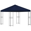  Paviljong 3 x 3 m Blå Polyester og stål 190
