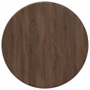  Bordplate brun eik Ø 30 x 1,5 cm Konstruert tre