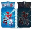 BrandMac Bed Linen Spidey 5458 Glow   100X140X45 Cm   Blue   100X140.40X45CM