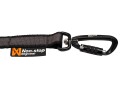 Non-Stop Dogwear Touring Bungee Hundekobbel 2m 23mm Grå