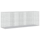 vidaXL Gabion med 3,5 mm Tråd og 5x5 cm Nett 400x100x150 cm