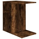 vidaXL Sidebord røkt eik 50x30x50 cm konstruert tre