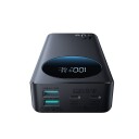 Joyroom JR-PBF02 Pro Powerbank 20000 mAh 45W med digitalt display og 2x USB-A 2x USB-C - Svart