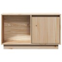 vidaXL TV-benk 74x35x44 cm heltre furu