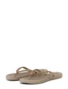 Ilse Jacobsen Flip Flops With Rhinestones   Beige   36