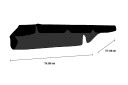 Brafab Olbia verandahusketak Svart 200 x 130 cm Svart