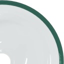 vidaXL Servant herdet glass 30x12 cm gjennomsiktig