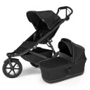 Thule Urban Glide 3 4in1 Black Inkl. Maple Black + Base Alfi Nyfødtpakke