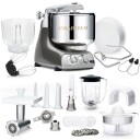 Ankarsrum AKM 6230 Kjøkkenmaskin + Deluxepakke, black chrome