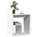  Sidebord hvit 50x30x50 cm sponplate 840555