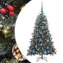  Kunstig juletre grønn 68 x 68 x 120 cm PVC og plast og stål
