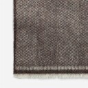 Ferner Jacobsen Scarf Wool Herringbone Dark Brown