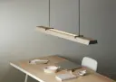 Belid Fold Office Pendel med Dimmerbryter Sand / Antrasitt