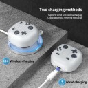 Deksel til Samsung Galaxy Buds Live i retro spillkonsoll-design Grå