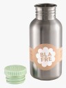 Blafre Stålflaske Til Barn 500 Ml. Mintgrønn