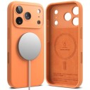 Ringke Liquid Silicone MagSafe Deksel til iPhone 17 Pro Max - Mandarin