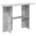 vidaXL Konsollbord Betonggrå 100 x 30 x 75 cm Konstruert tre