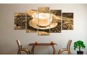 Bilde Coffe Espresso Cappuccino Latte Machiato 100x50 Artgeist sp. z o. o.