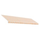  Erstatningsduk for markise flerfarget stripe 5x3 m 367730