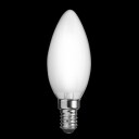 LED Kronelyspære E14 0.8W 2700K Matt 80lm – Unison CLASSIC