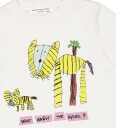 Green Cotton x WWF T skjorte   Balsam Cream m. Tiger   Green Cotton   7 år 122   T skjorte   Hvit