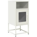  Nattskap Hvit 36x39x78 cm Kaldvalset Stål 8721158372499
